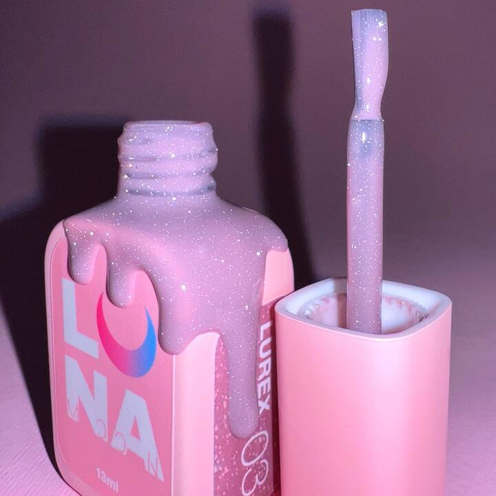 LUNAmoon. Lurex Base #03, Reflective, 13 ml, світловідбиваюча база #4