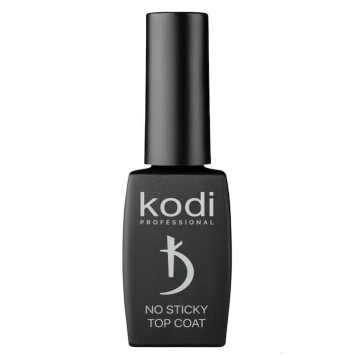 KODI No Sticky Top coat, 12 ml, Топ глянцевий без липкого шару #1