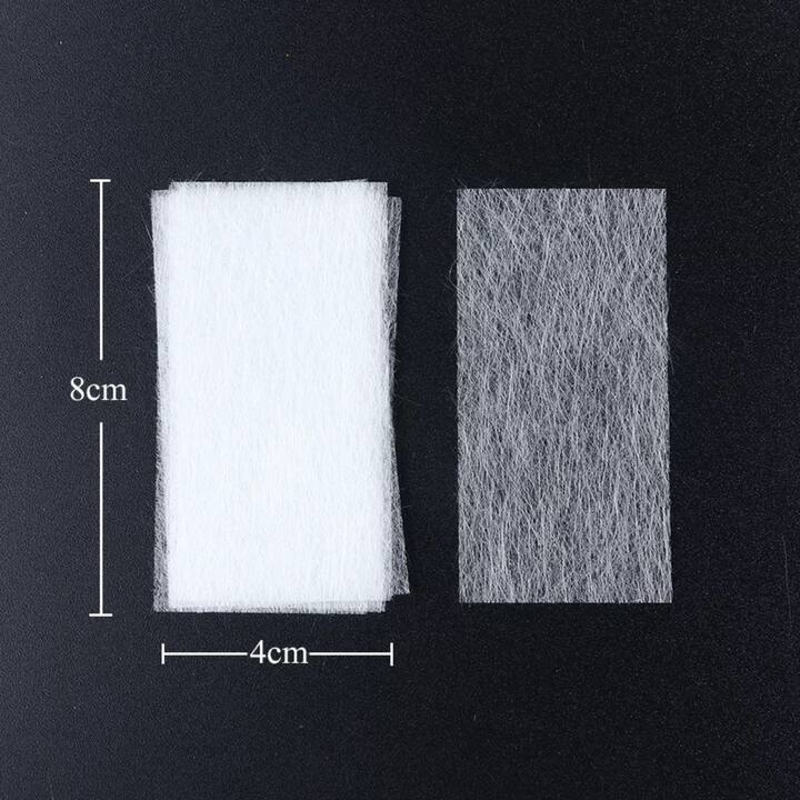 Fibra di vetro per allungamento e riparazione unghie, 8 x 4 cm, 10 pz #3
