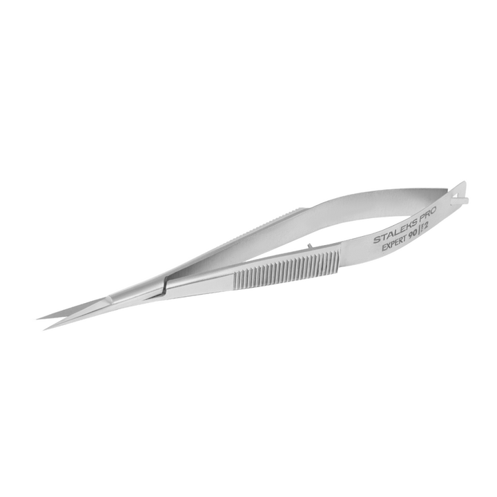 STALEKS. Micro Scissors, 15 mm, Твізери (мікроножиці) для моделювання брів EXPERT 90 TYPE 2 #2