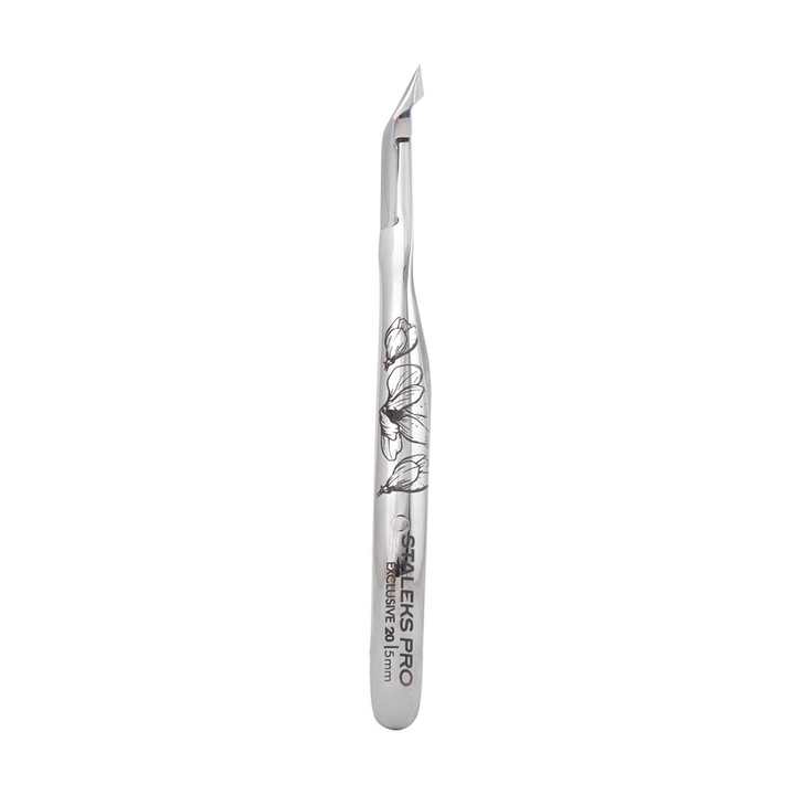 STALEKS Cuticle nippers, Кусачки для шкіри EXCLUSIVE 20, 5 mm Magnolia #3