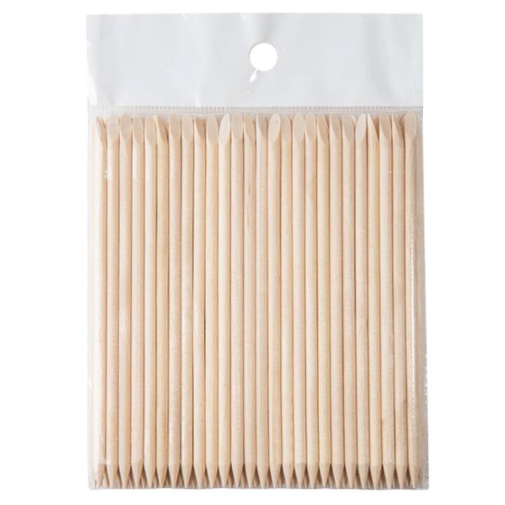 100 pcs Orange Wood Sticks, 85 mm, Orangenholzstäbchen, 85 mm, Set mit 100 Stück #1