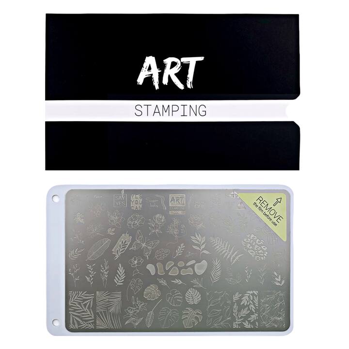 ART STAMPING Пластина для стемпінгу 0001 by Vakula #2