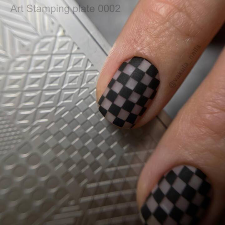 ART STAMPING Пластина для стемпінгу 0002 «Геометрія» by Vakula #4