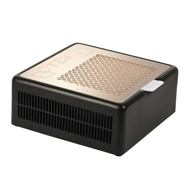 TERI, Desktop portable Nail dust Collector "Teri 800 M", Витяжка настільна, чорна зі сталевою решіткою "gold" #2