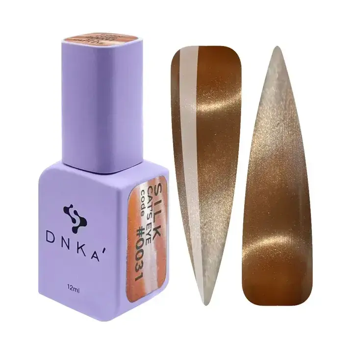 DNKa’. Gel Polish Cat`s Eye, Silk, #0031, 12 ml, гель-лак "Котяче око" #1