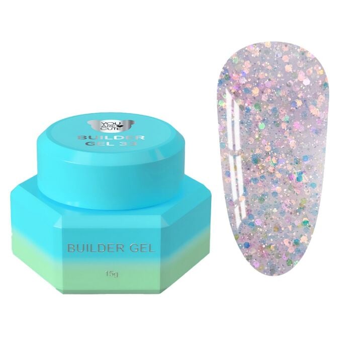 You Are Cute. Builder Gel "PIXIE DREAM Collection", 5*15 ml, набір гелів для нарощування #5