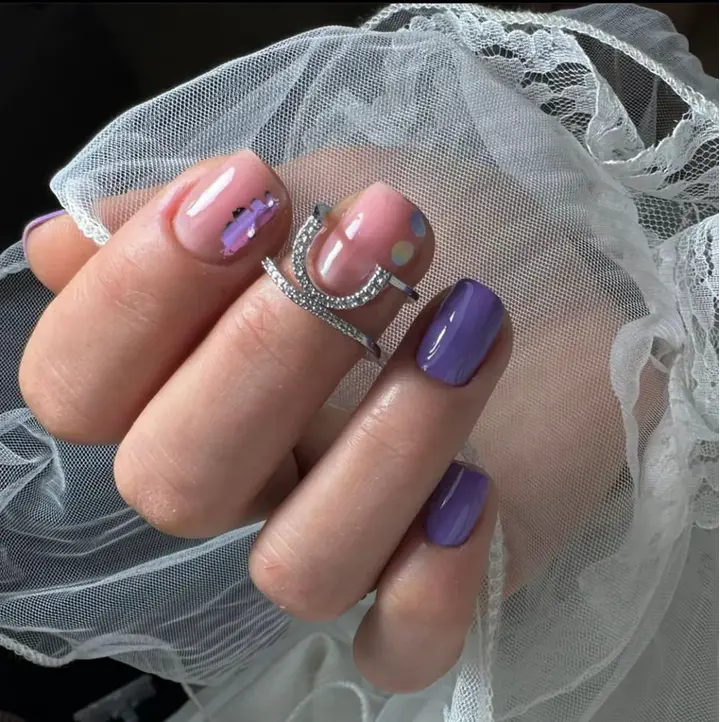 F.O.X. Gel polish, Spectrum, #126, Plummy, 7 ml. Гель-лак #4