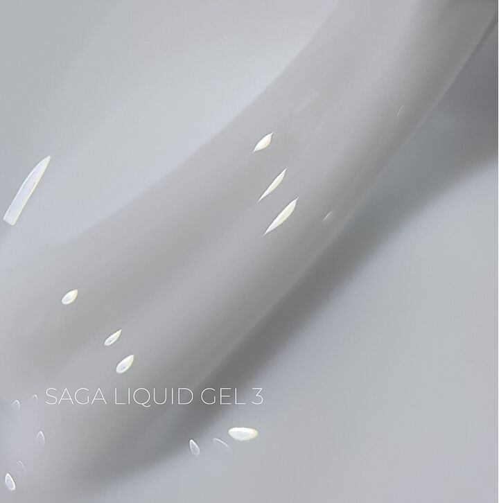 SAGA. Liquid Gel, 15 ml, #03. Рідкий гель для укріплення та нарощування #1