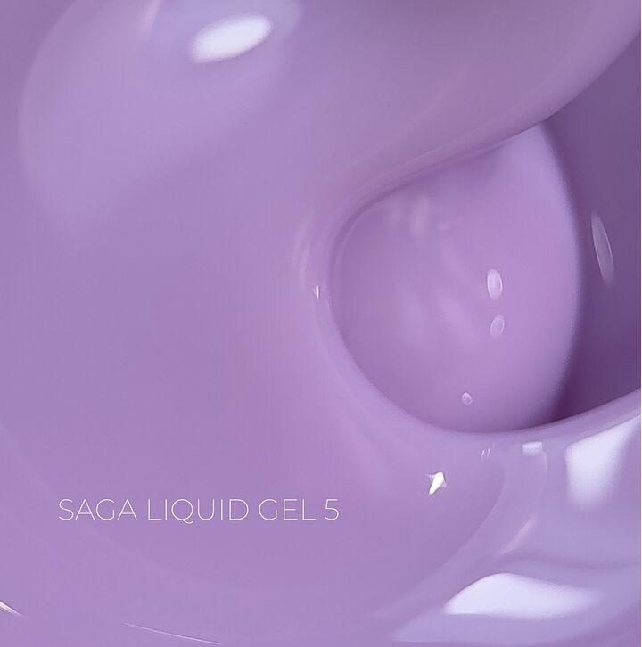 SAGA. Liquid Gel, 15 ml, #05. Рідкий гель для укріплення та нарощування #1