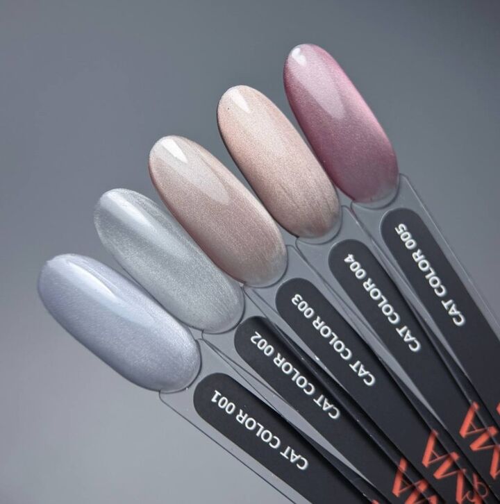 GA&MA. Gel polish Cat Color, #004. Гель-лак з шимером «Котяче око», 6 ml #2