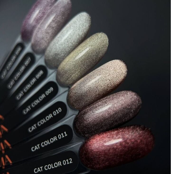 GA&MA. Gel polish Cat Color, #008. Гель-лак світловідбиваючий «Котяче око», 6 ml #3