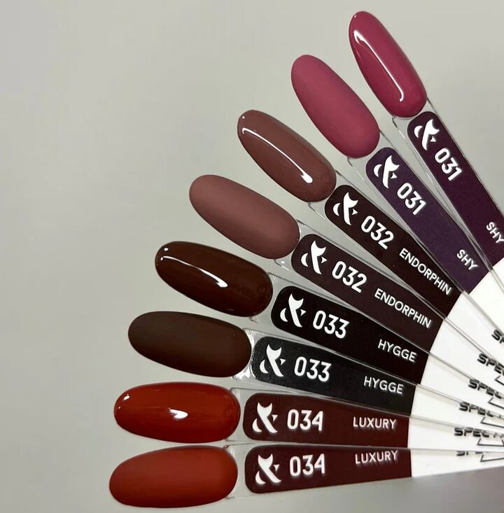 F.O.X. Gel polish, Spectrum, #033, Hygge, 7 ml. Гель-лак #2