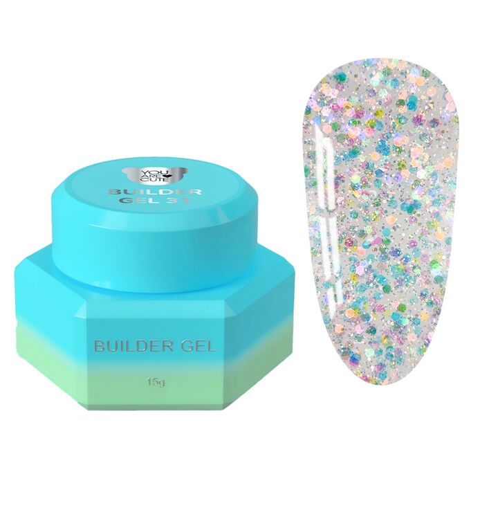 You Are Cute. Builder Gel "PIXIE DREAM Collection", 5*15 ml, набір гелів для нарощування #3