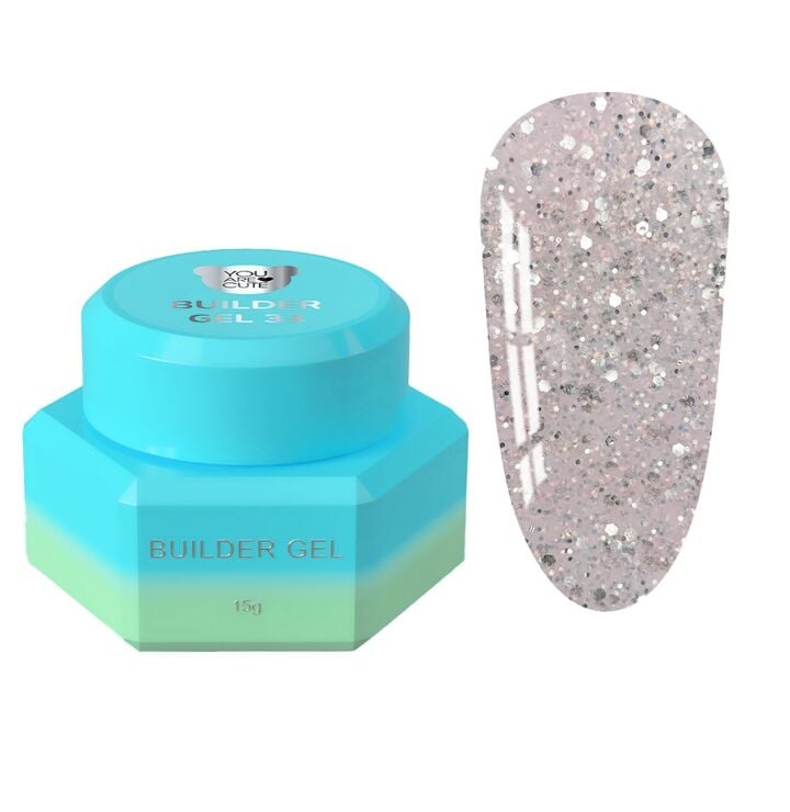 You Are Cute. Builder Gel "PIXIE DREAM Collection", 5*15 ml, набір гелів для нарощування #6
