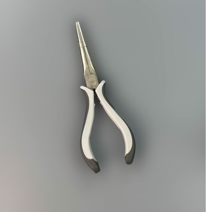 TOUCH. Needle-nose Pliers, for nail shaping, Тонкогубці для формування арки #5
