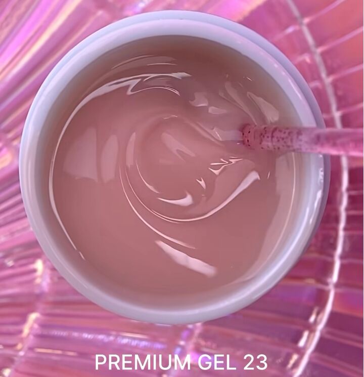 LUNAmoon. Premium Builder Gel #23 Light nude, 30 ml, builder gel, light nude #3