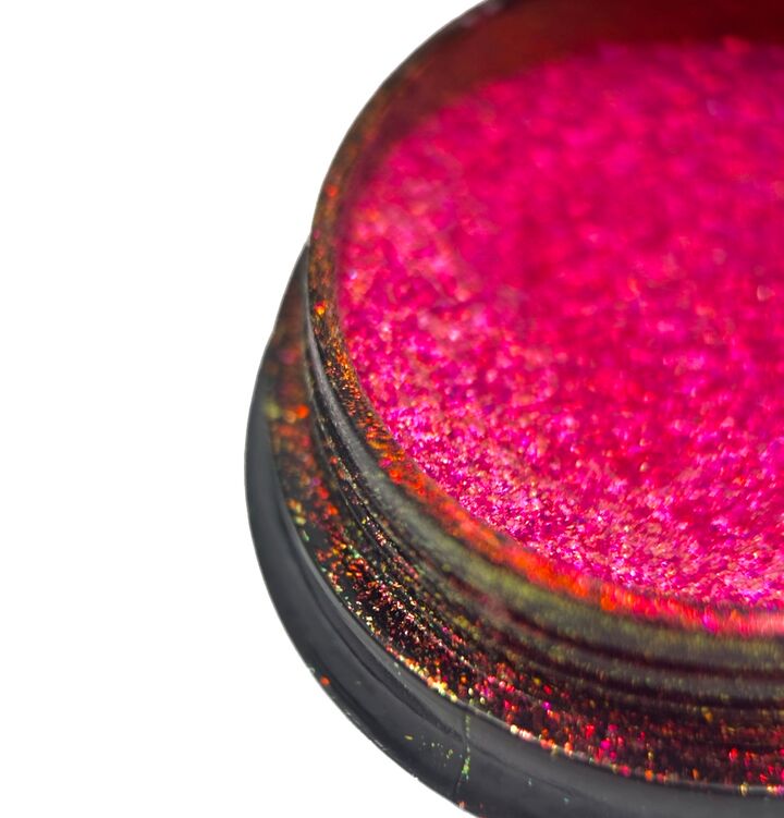 ADORE. Mermaid Powder #04, 0.5 g. Втирка-хамелеон, малиново-рожева #2