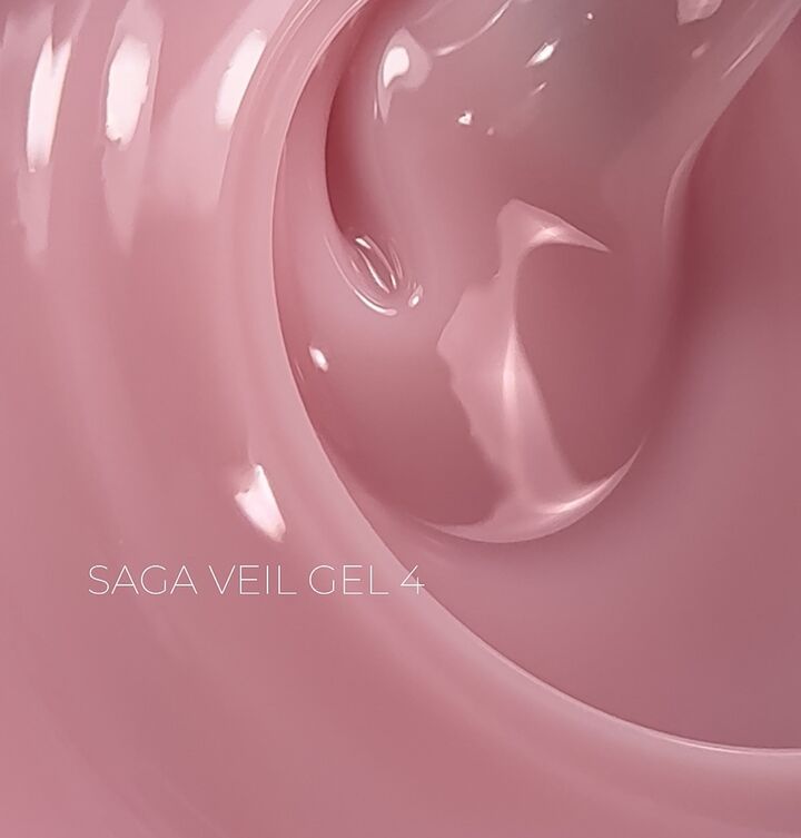 SAGA. Builder gel "Veil", 15 ml, #04. Гель для укріплення та нарощування #2