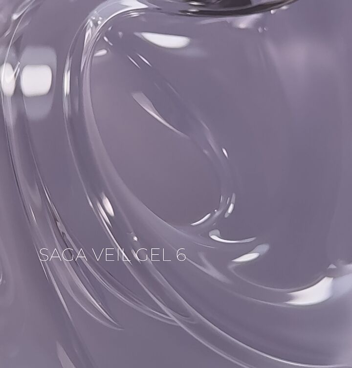 SAGA. Builder gel "Veil", 30 ml, #06. Гель для укріплення та нарощування #1