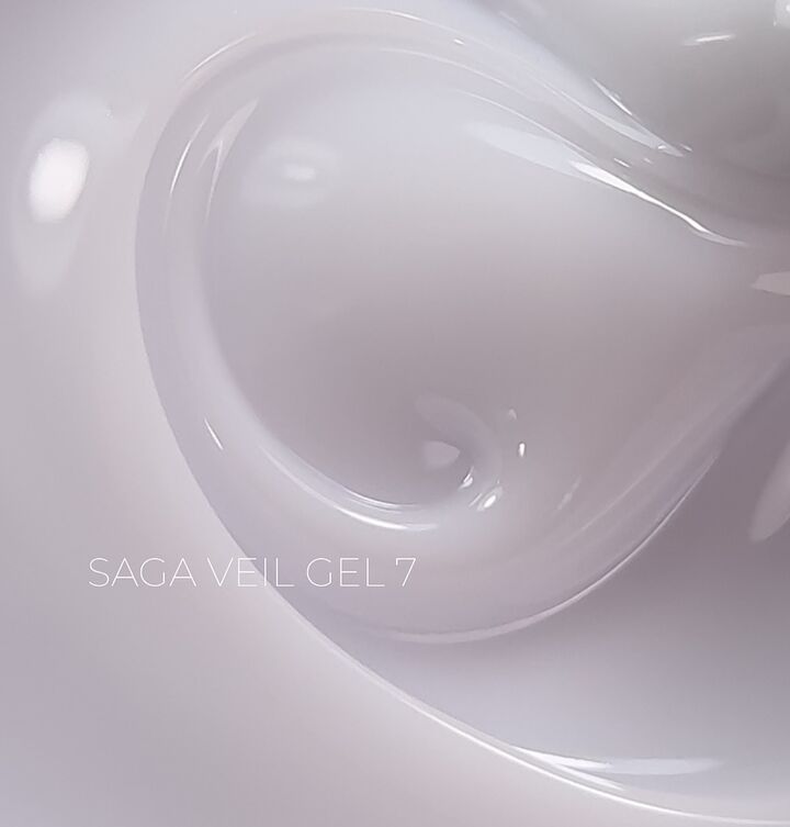 SAGA. Builder gel "Veil", 30 ml, #07. Гель для укріплення та нарощування #1