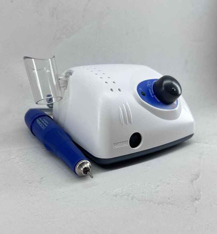 STRONG. Nail drill "Saeshin Strong 210/105LN", original. Фрезер 45 тисяч оборотів, реверс, оригінал з сертифікацією #3