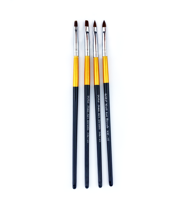 Set da 4 pezzi, Pennelli per dipingere e decorare le unghie #2