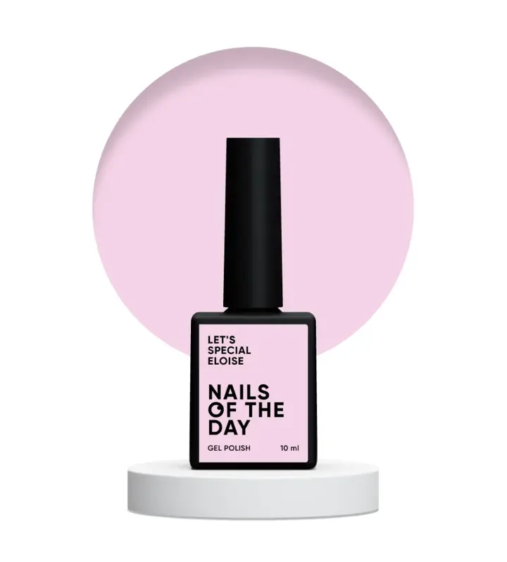 УЦІНКА / NOTD. Гель-лак Let's special Eloise, #273, 10 ml, холодний рожевий з дрібним шиммером #2