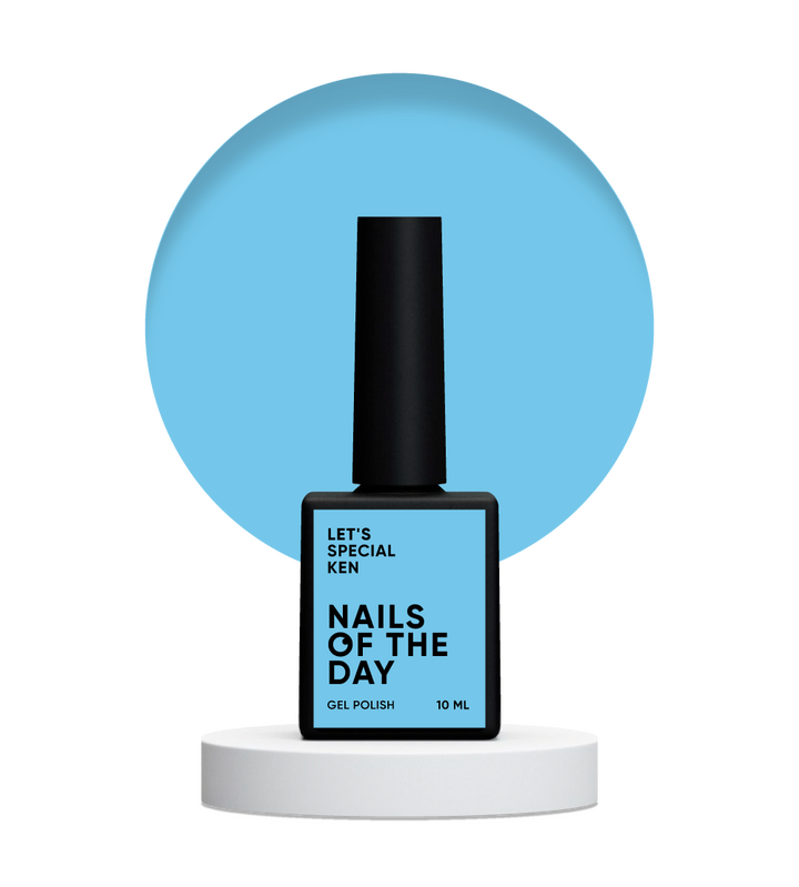 NOTD gel polish Let's Special Ken, #301, 10 ml (błękitny) #2