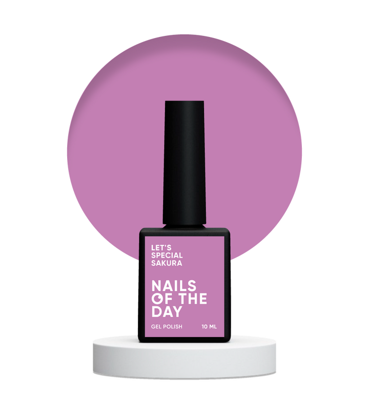 NOTD Гель-лак Let's Special Sakura, #201, 10 ml (блідо-фіолетовий) #2