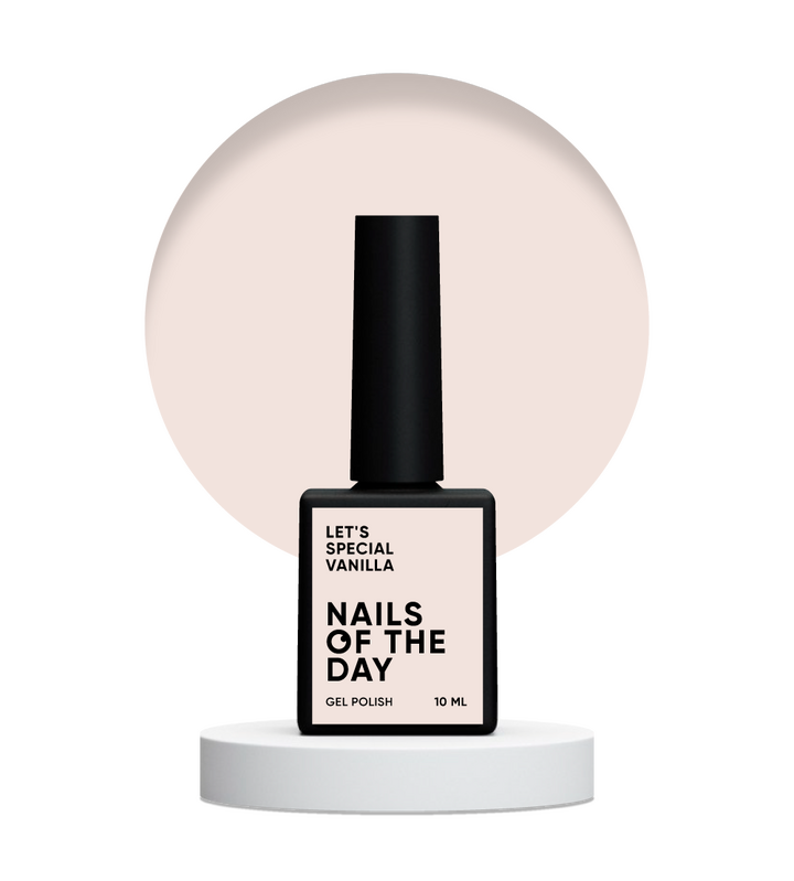 NOTD. "Let's Special" Gel Polish, Vanilla, #085, 10 ml, ванільний гель-лак #2