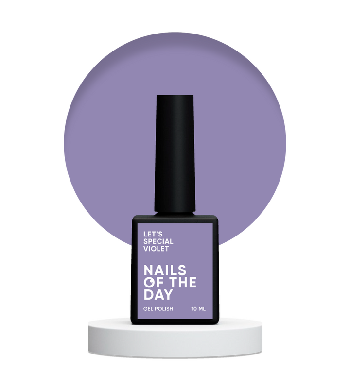 NOTD. "Let's Special" Gel Polish, Violet, #285, 10 ml. Гель-лак, фіолетовий #2