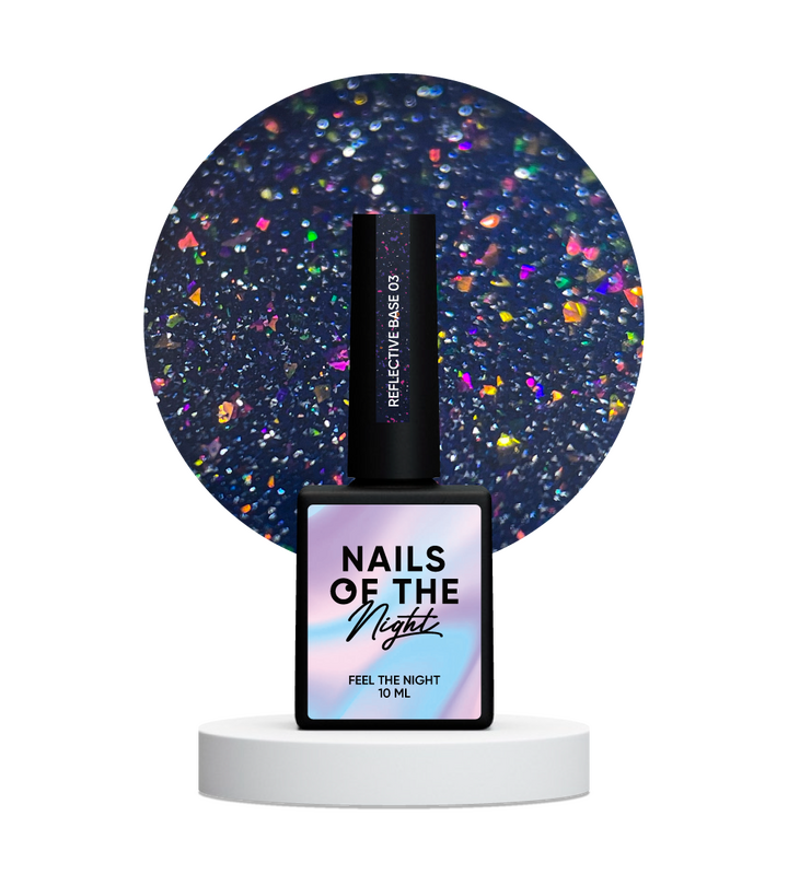 NOTN. Reflective Base #03, 10 ml, світловідбиваюча база #2
