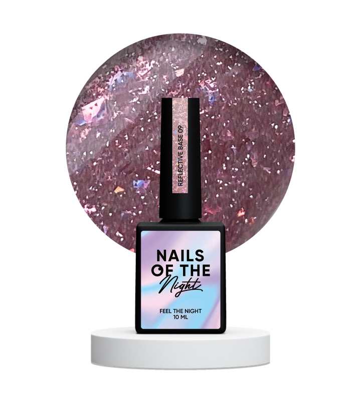 NOTN. Reflective Base #09, 10 ml, світловідбиваюча база #2
