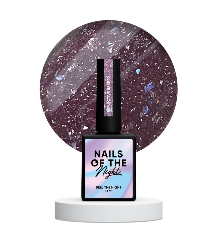 NOTN. Reflective Base #10, 10 ml, світловідбиваюча база #2