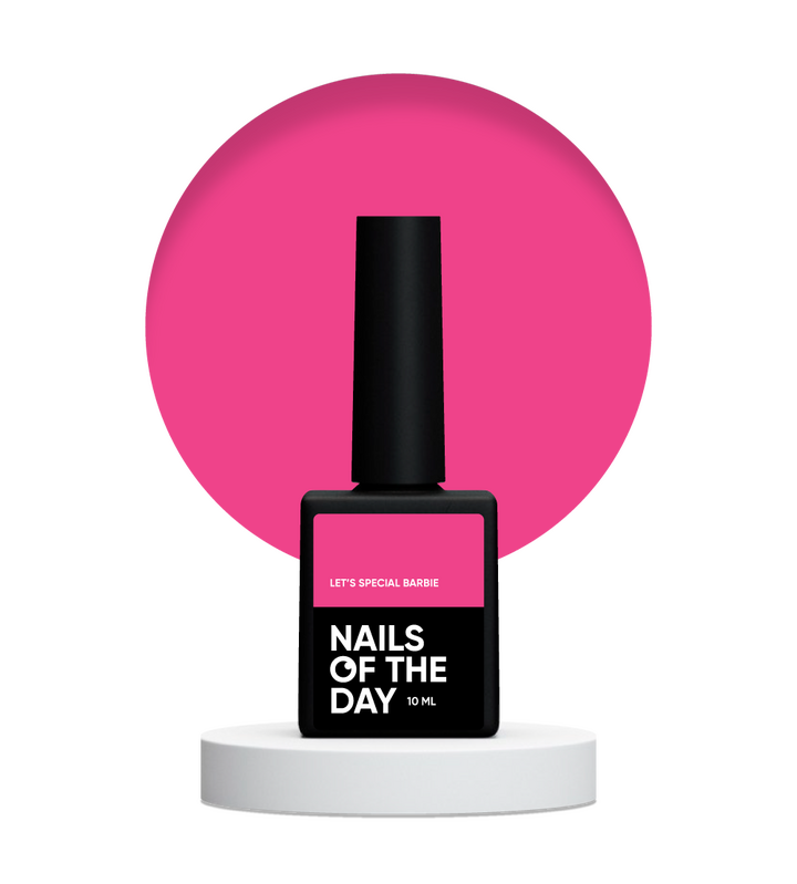 NOTD Gel polish Let's Special Barbie, #209, 10 ml (rosa neon) #2