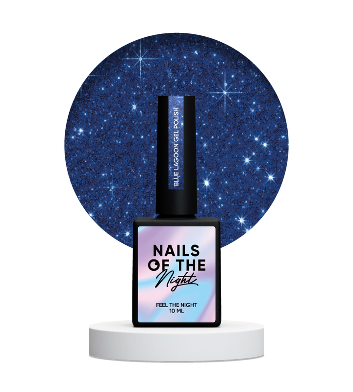 NOTN Gel polish Blue Lagoon, #263, reflective błękitny, 10 ml #3