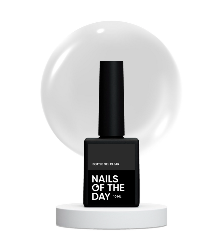 NOTD. Bottle Gel, Clear, 10 ml, gel líquido transparente ultrarresistente #2