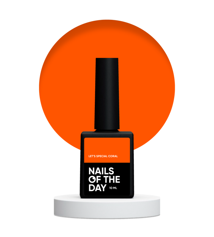 NOTD Гель-лак Let's Special Coral, #221, 10 ml (кораловий) #2