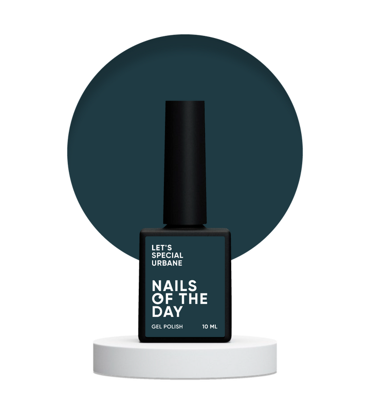 NOTD Гель-лак Let's Special Urbane, #329, 10 ml (сіро-зелений) #2