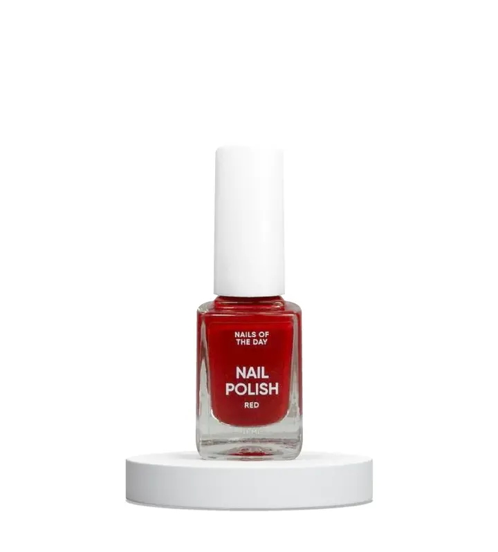 NOTD. Nail Polish. Red, 11 ml. Лак для нігтів, червоний #2
