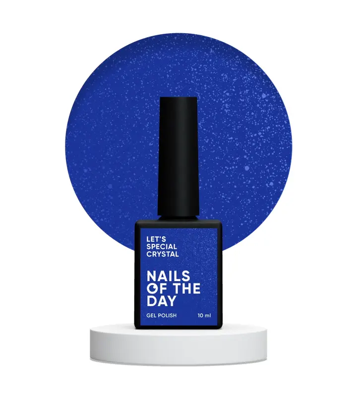 NOTD. "Let's Special" , Gel Polish, Crystal, #262, tiefblau mit feinem Schimmer, 10 ml #2