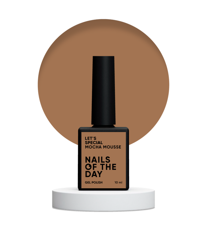 NOTD. Гель-лак Let's special Mocha Mousse, #013, 10 ml #2