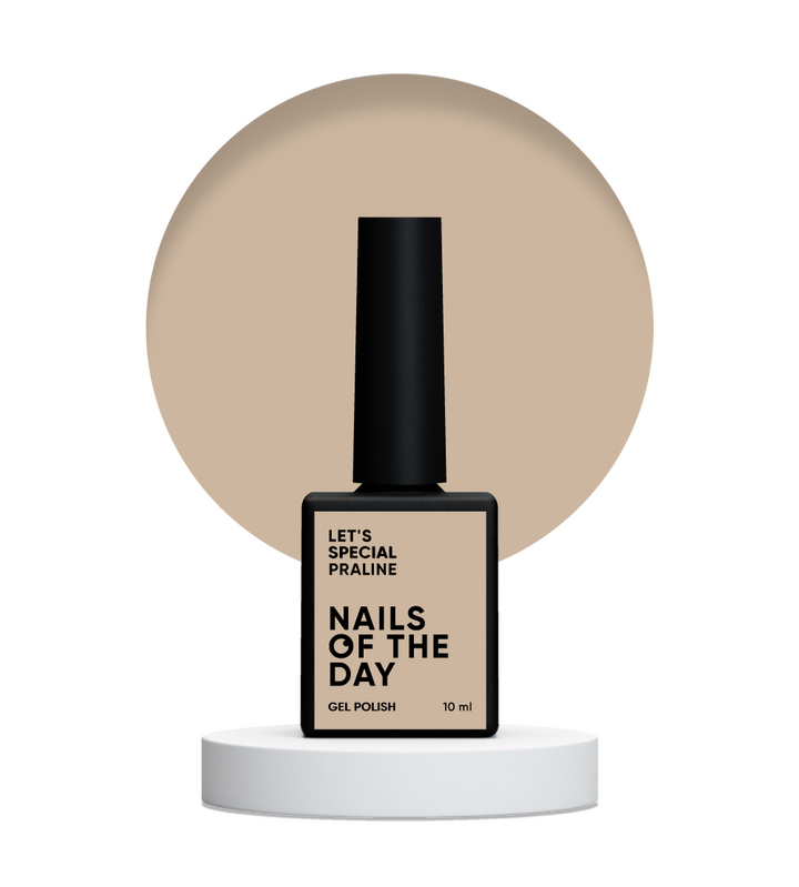 NOTD. Гель-лак Let's special Praline, #010, 10 ml #1