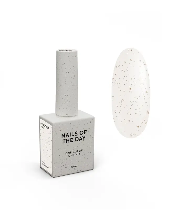 NOTD. Гель-лак Let's special Coconut, #006, 10 ml #1