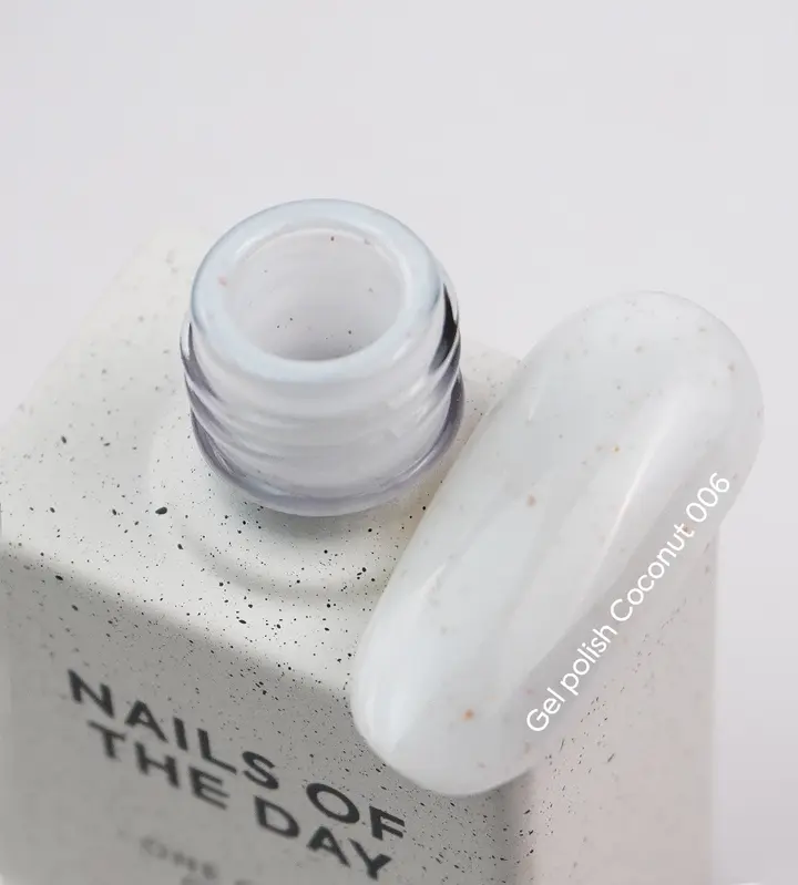 NOTD. Гель-лак Let's special Coconut, #006, 10 ml #2