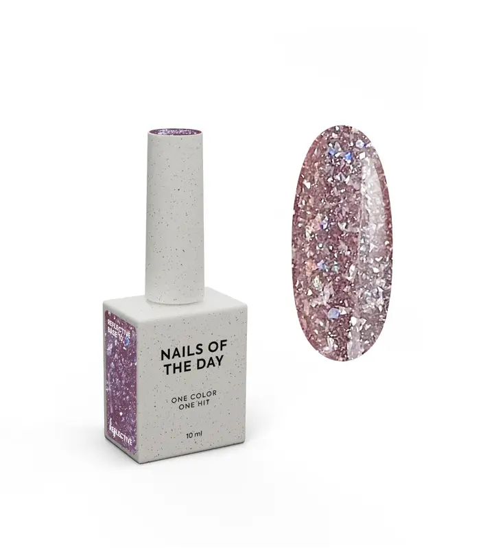 NOTN. Reflective Base #10, 10 ml, світловідбиваюча база #1