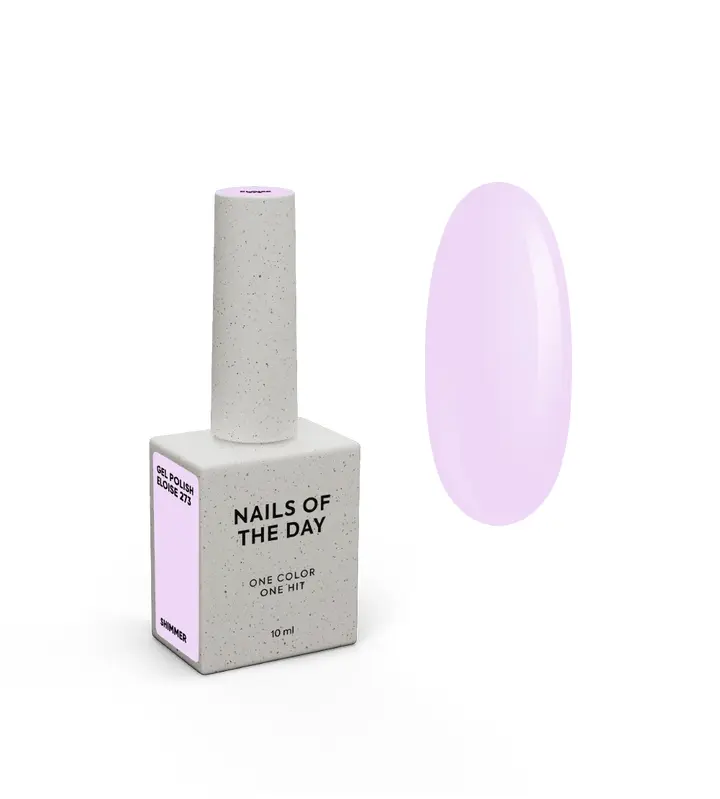 УЦІНКА / NOTD. Гель-лак Let's special Eloise, #273, 10 ml, холодний рожевий з дрібним шиммером #1