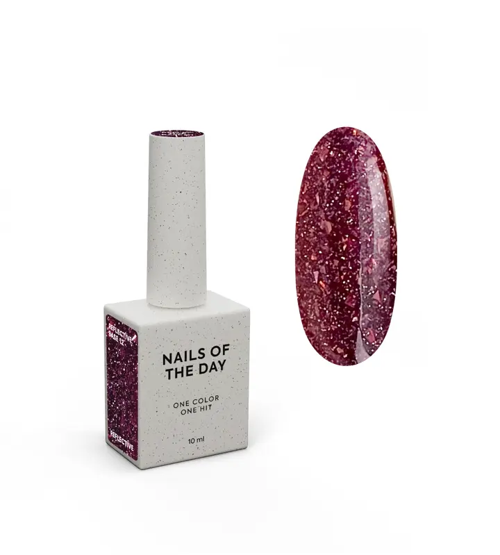 NOTN. Reflective Base #12, 10 ml, світловідбиваюча база #2