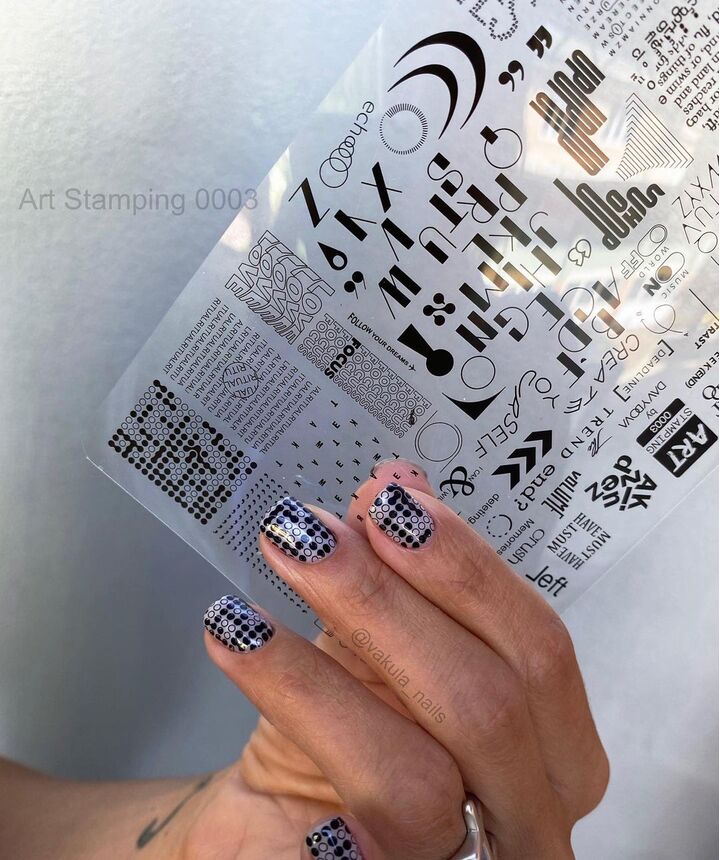 ART STAMPING Пластина для стемпінгу 0003 by Davydova #8